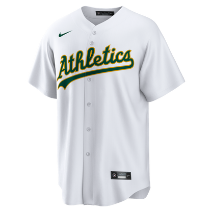 Nick Kurtz Athletics Nike Home Replica Jersey - White