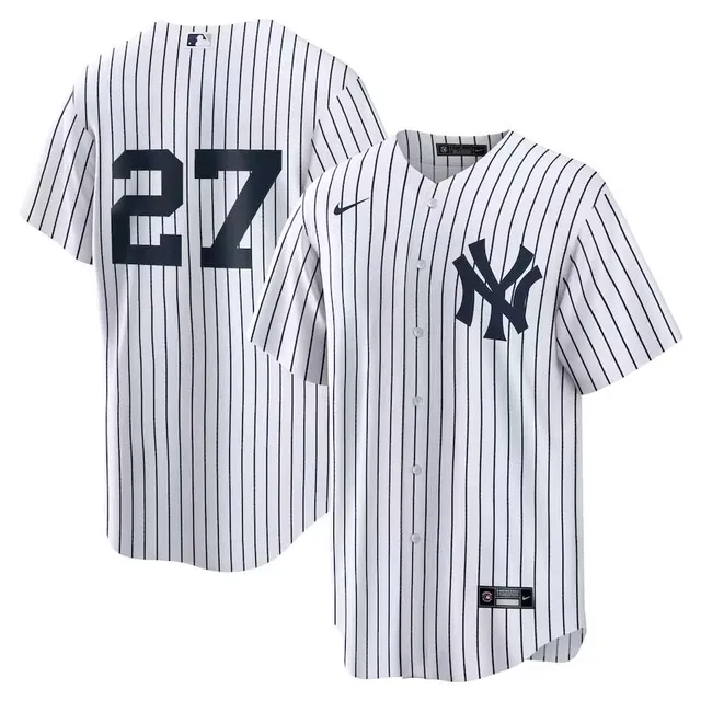Men's New York Yankees #27 Giancarlo Stanton Baseball Jersey