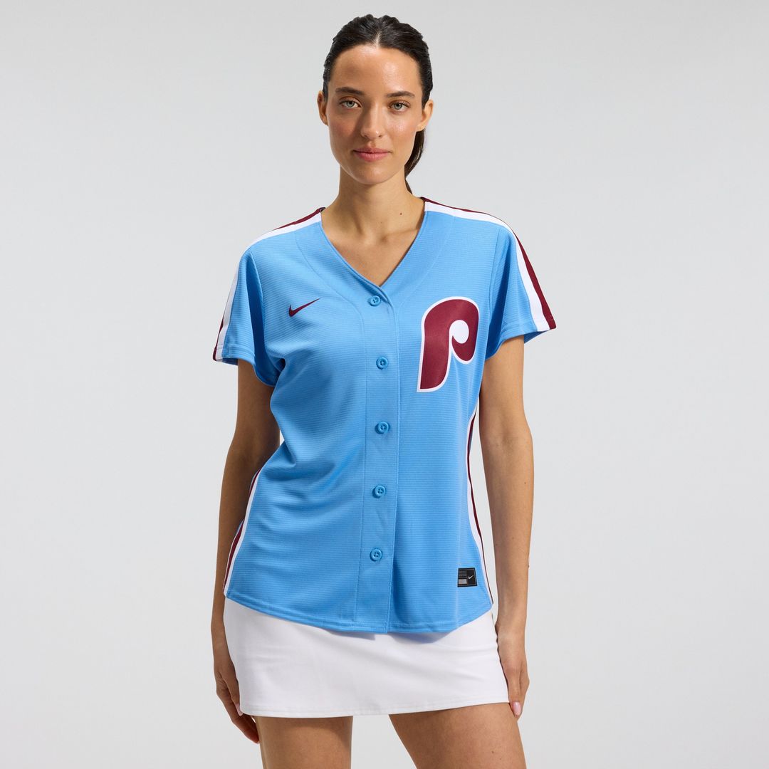 Ryan Howard Philadelphia Phillies Nike Women's Replica Jersey - Light Blue