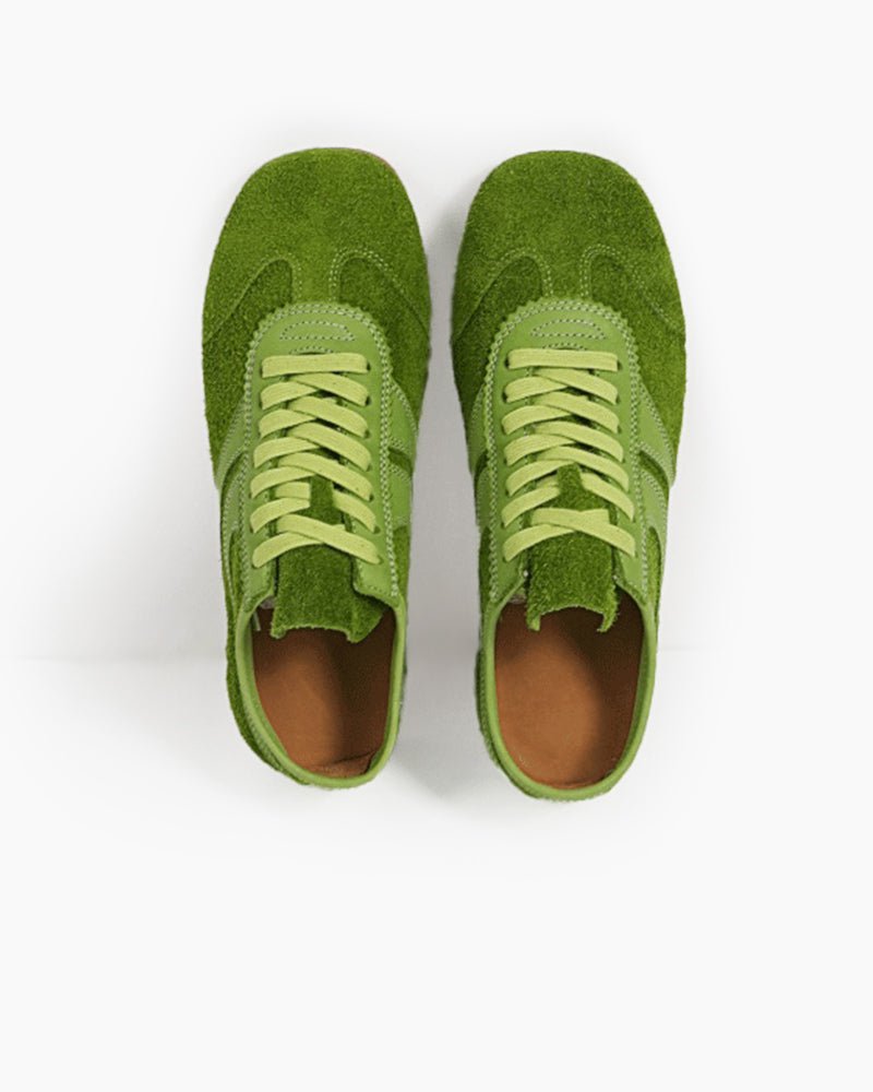 Color Pop Retro Suede Nappa Leather Sneakers