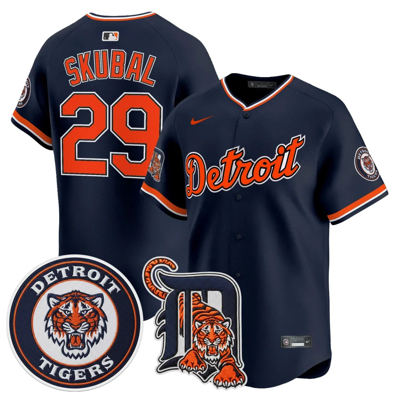 Detroit Tigers Vapor Premier Limited Jersey - All Stitched