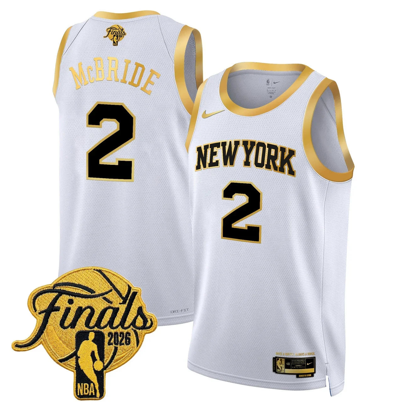Men's New York Knicks 2026 Finals Swingman Jersey - All Stitched