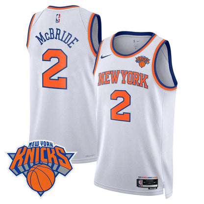 Men's New York Knicks Swingman Jersey V2 - All Stitched