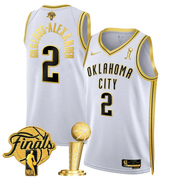Men's Oklahoma City Thunder 2025 Champions Swingman Jersey - All Stitched