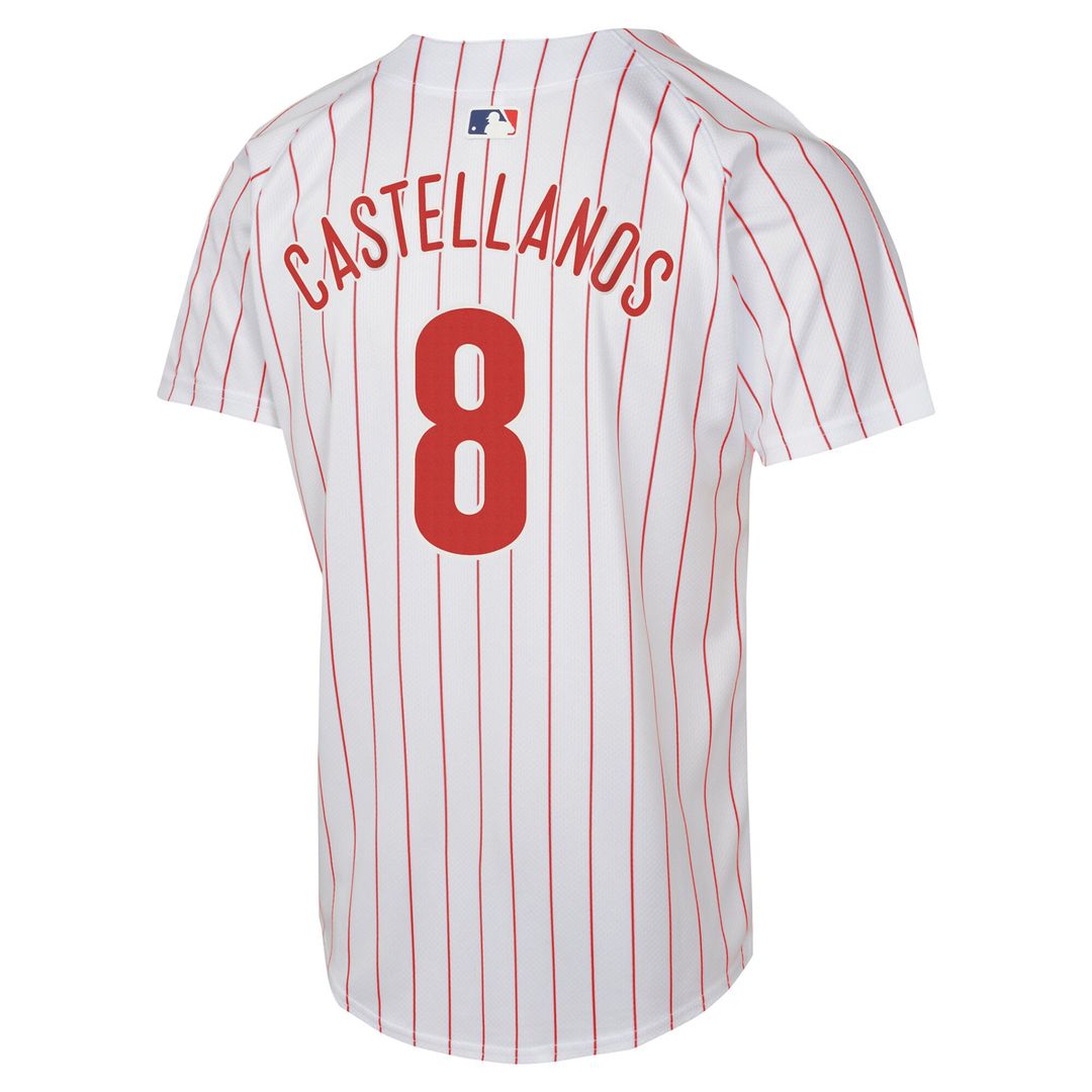 Nick Castellanos Philadelphia Phillies Nike Youth Home Game Player Jersey - White