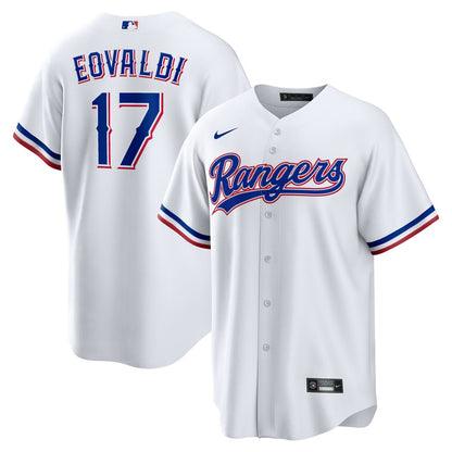 Nathan Eovaldi Texas Rangers Nike Home Replica Player Jersey - White