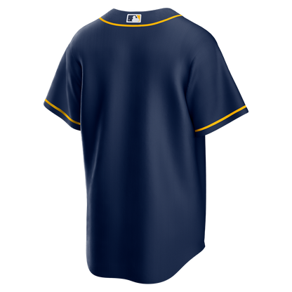 Milwaukee Brewers Nike Alternate Replica Team Jersey - Navy