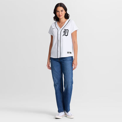 Justin Verlander Detroit Tigers Nike Women's Home Replica Jersey - White