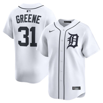 Riley Greene Detroit Tigers Nike Home Limited Player Jersey - White
