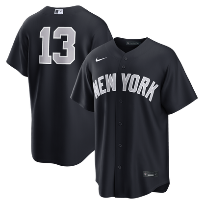 Jazz Chisholm Jr. New York Yankees Nike Road Replica Jersey - Gray