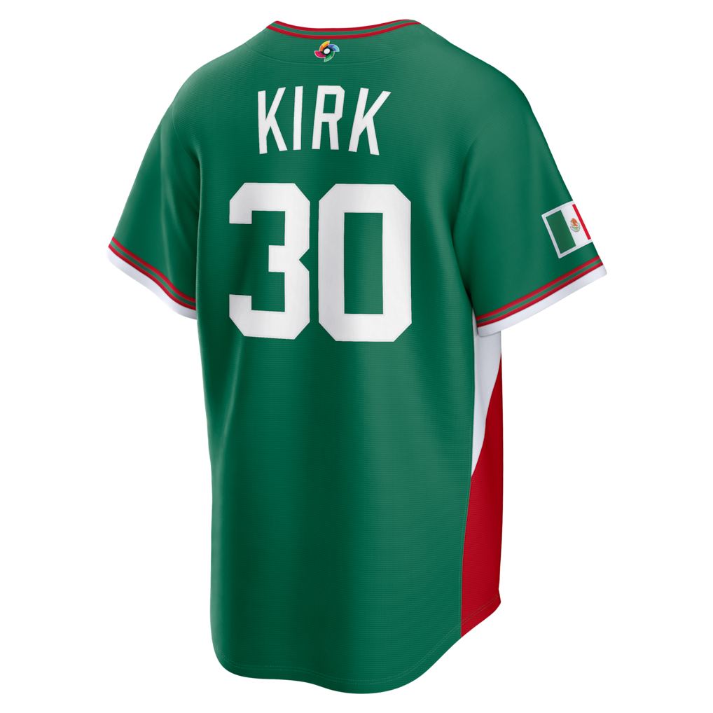 2026 WBC Mexico Stadium Baseball Green Jersey – All Stitched
