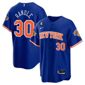 New York Knicks Baseball Jersey - All Stitched