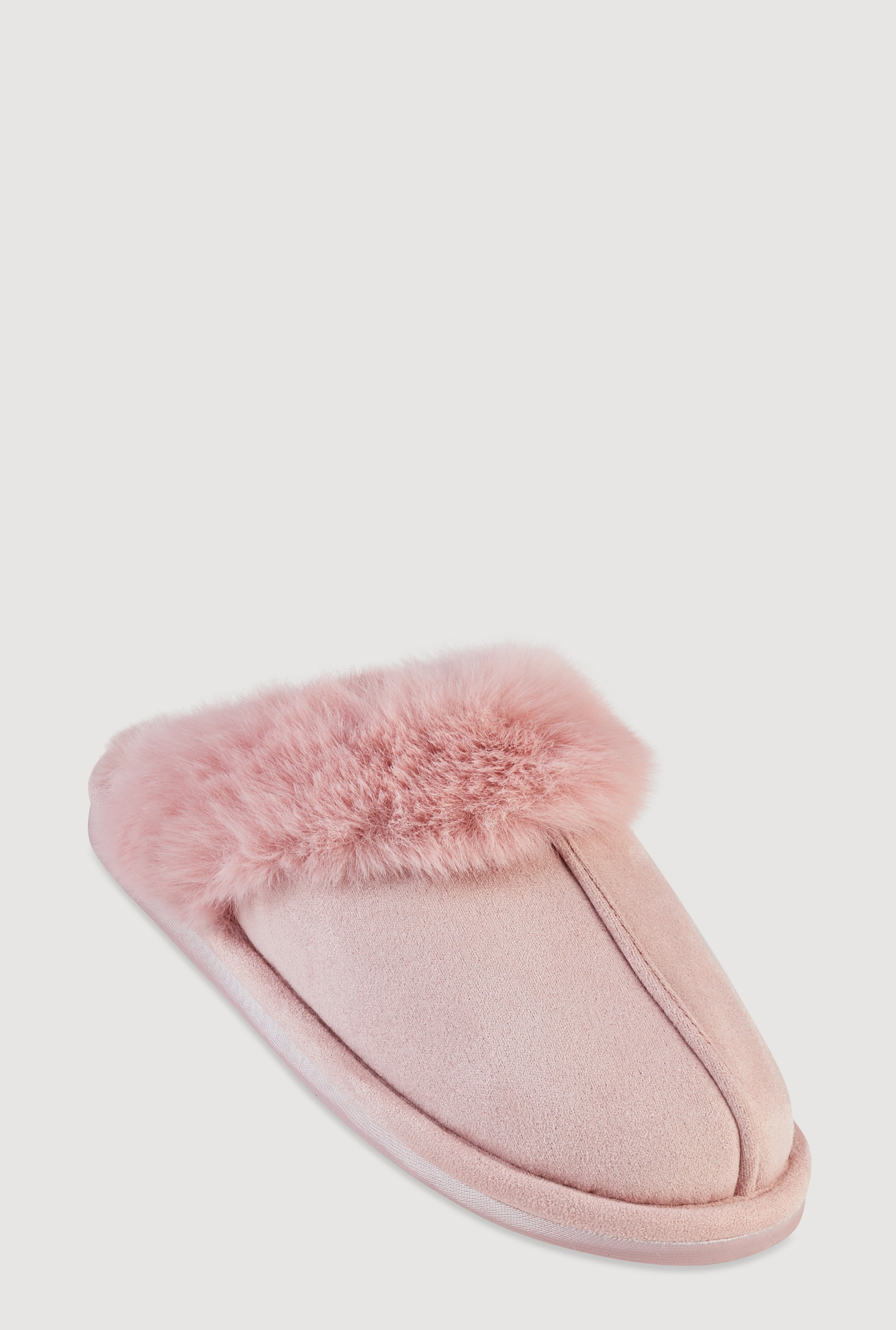 Faux Fur Lined Slippers