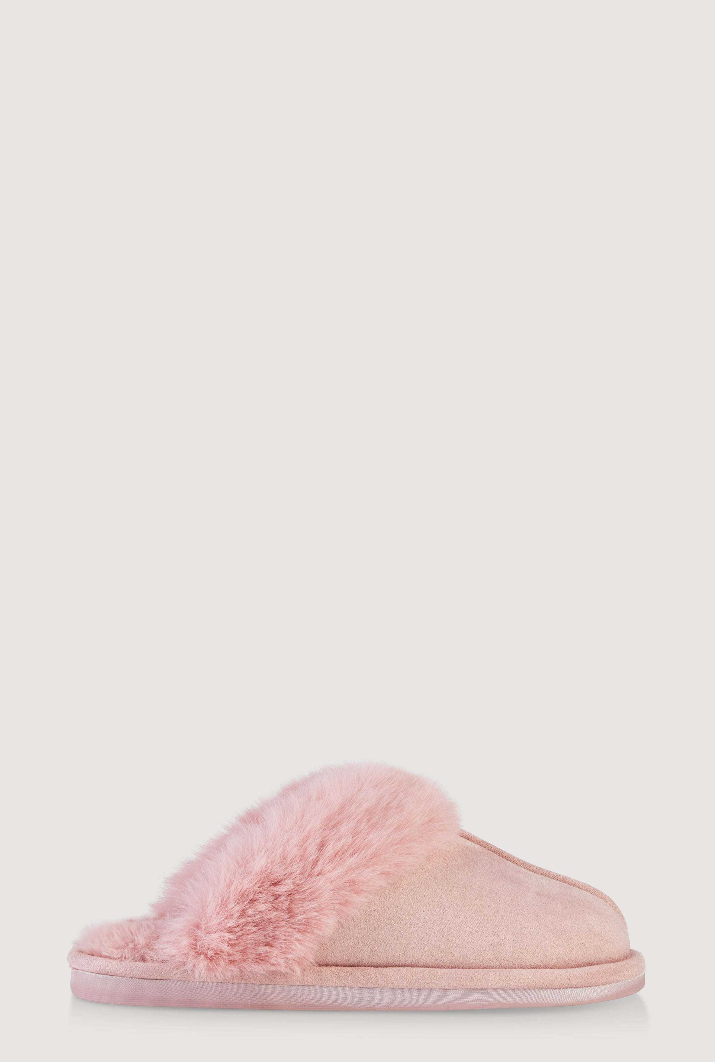 Faux Fur Lined Slippers