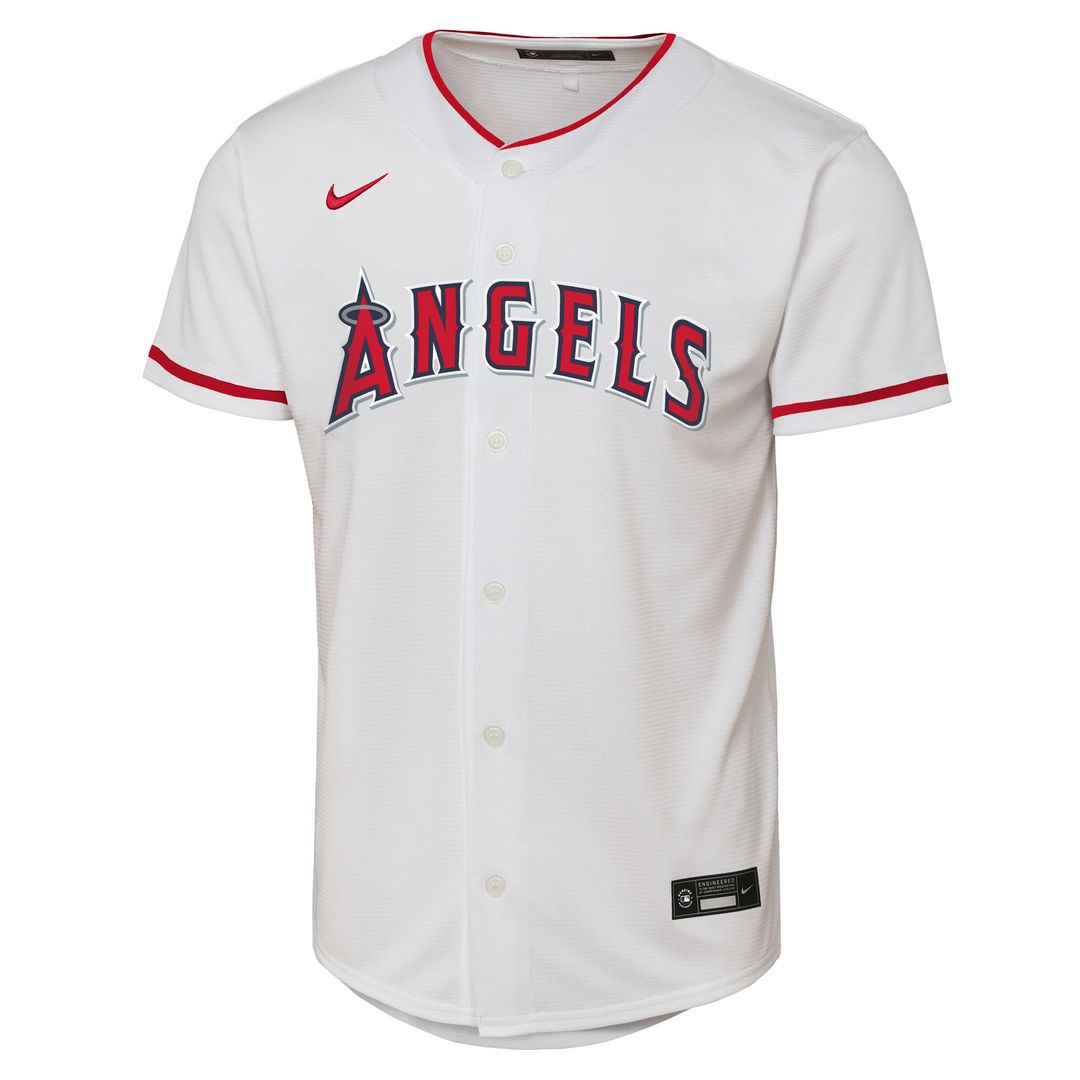 Mike Trout Los Angeles Angels Nike Youth Home Replica Player Jersey - White