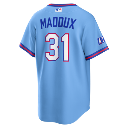 Greg Maddux Atlanta Braves Nike 2026 City Connect Stadium Jersey - Powder Blue