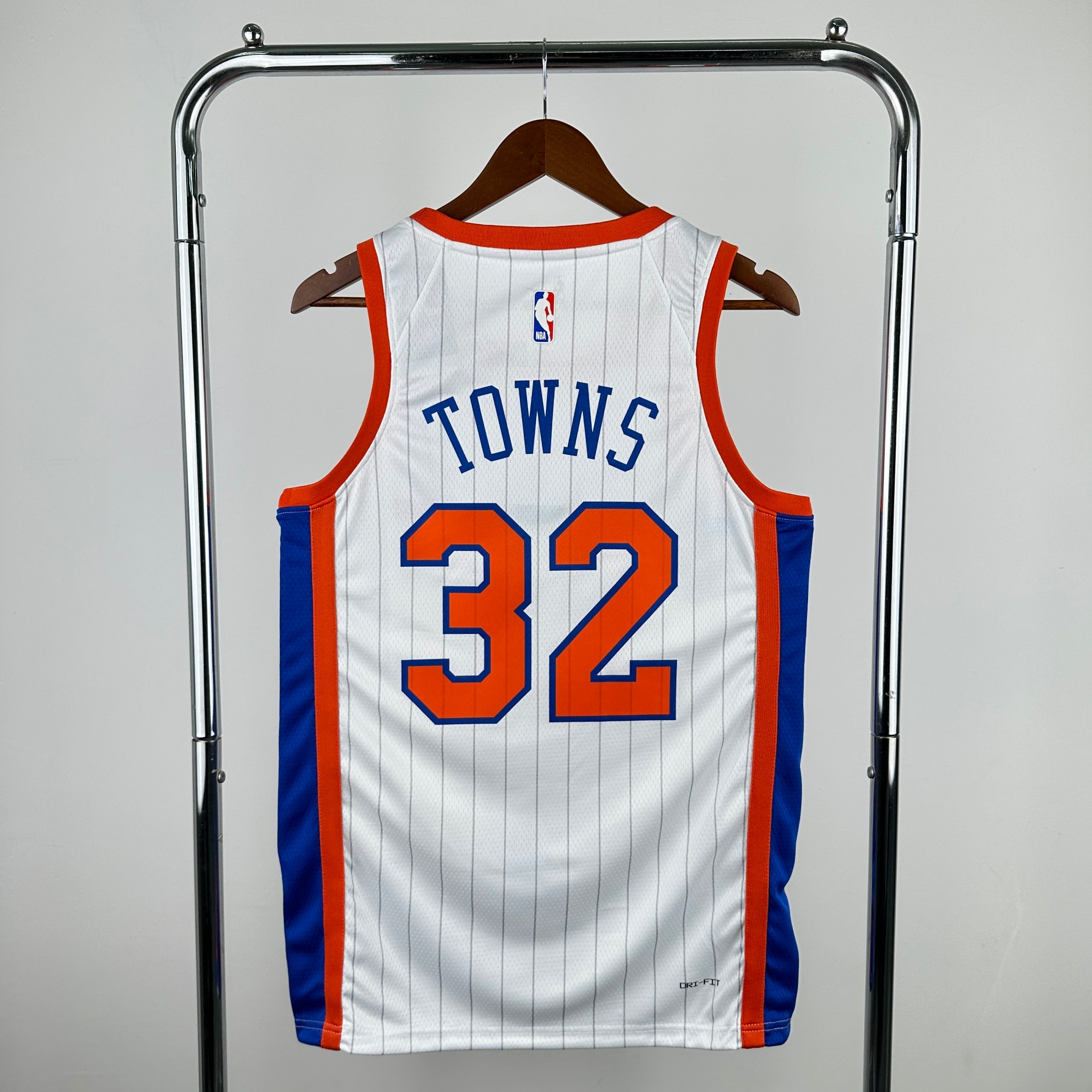 Men's #32 Anthony Towns New York Knicks Basketball Jersey