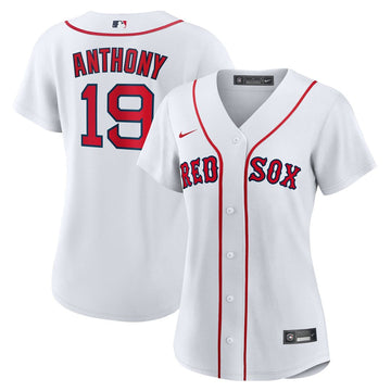 Roman Anthony Boston Red Sox Nike Women's Home Replica Jersey – White