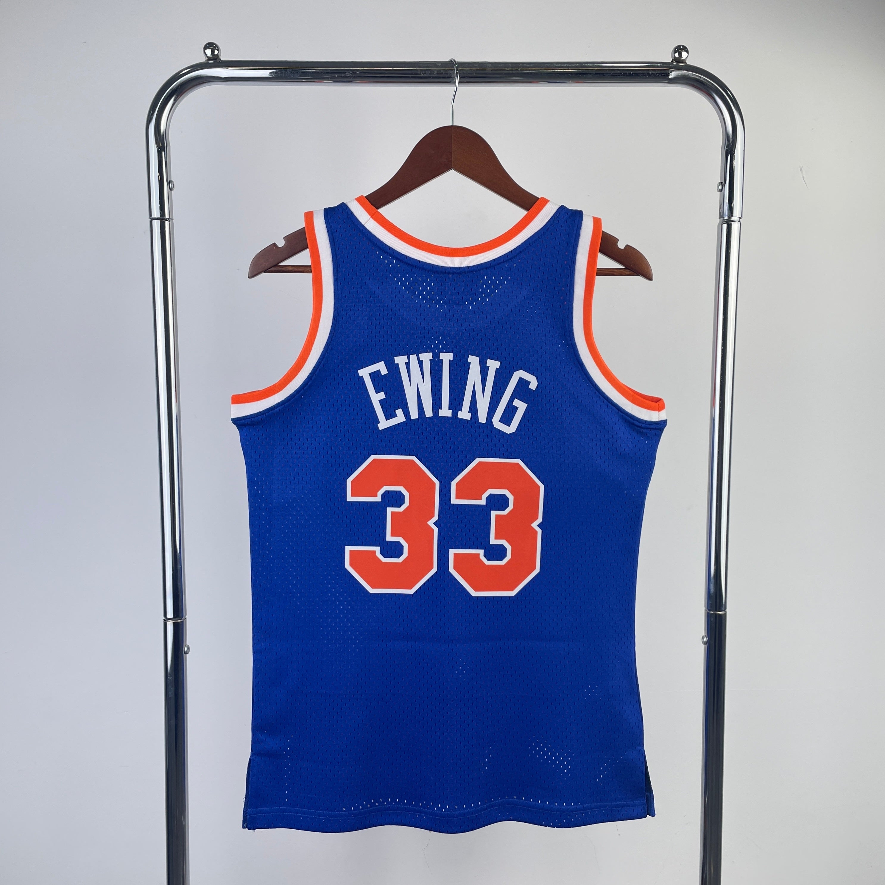 Men's #33 Patrick Ewings  New York Knicks Basketball Jersey