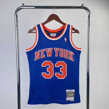 Men's #33 Patrick Ewings  New York Knicks Basketball Jersey