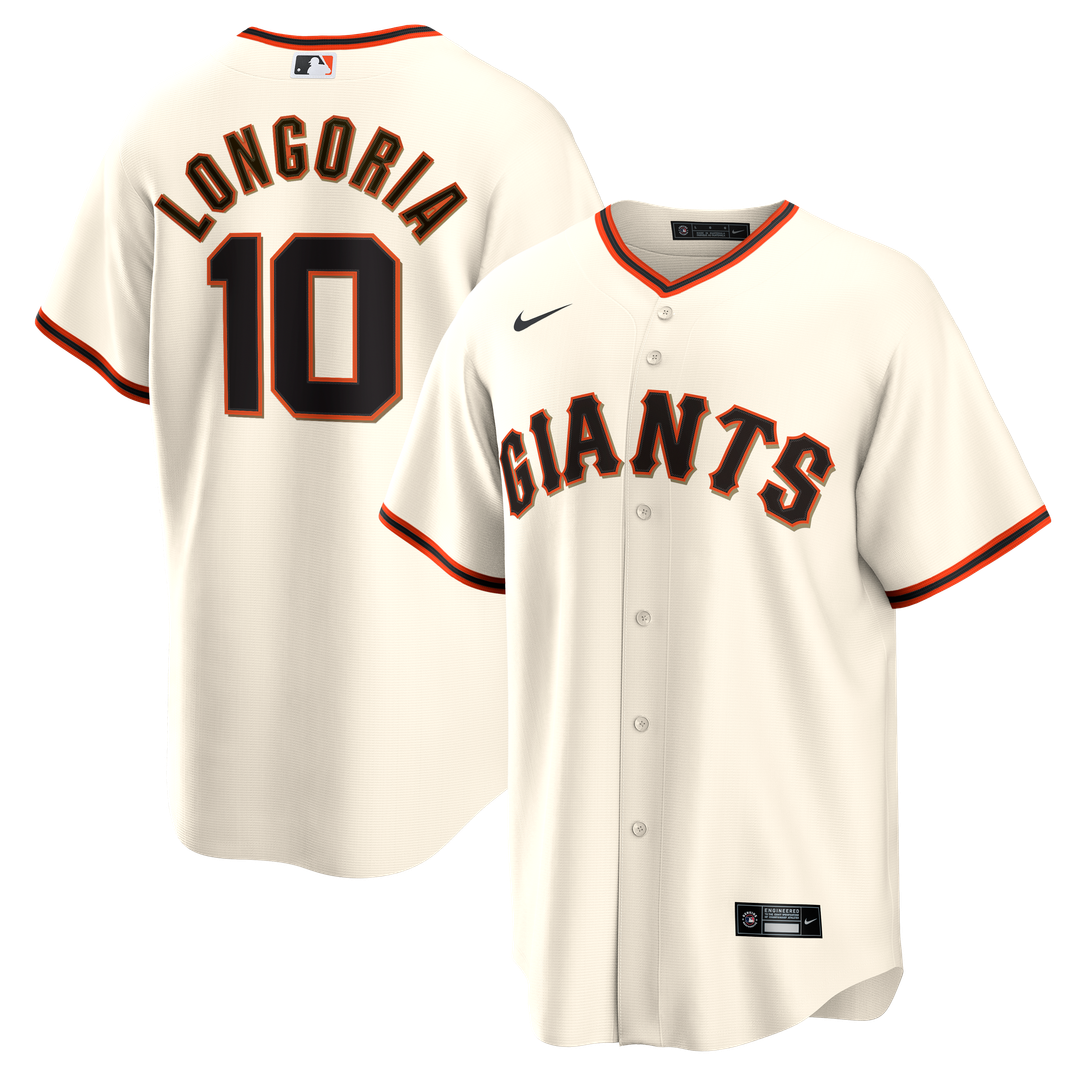 Evan Longoria San Francisco Giants Nike Home Retired Player Replica Jersey - Cream