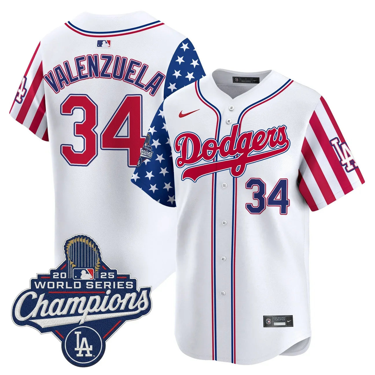 Men's Los Angeles Dodgers "America250 Edition" Vapor Premier Limited Jersey - All Stitched