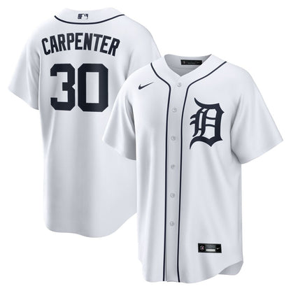 Kerry Carpenter Detroit Tigers Nike Home Replica Jersey - White