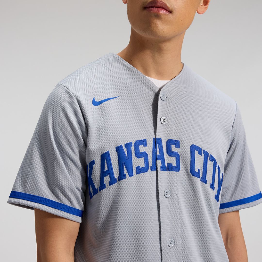 Bobby Witt Jr. Kansas City Royals Nike Road Replica Jersey - Gray