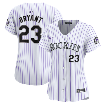 Kris Bryant Colorado Rockies Nike Women's Home Limited Player Jersey - White