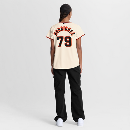 Jesus Rodriguez San Francisco Giants Nike Women's Home Replica Jersey - Cream