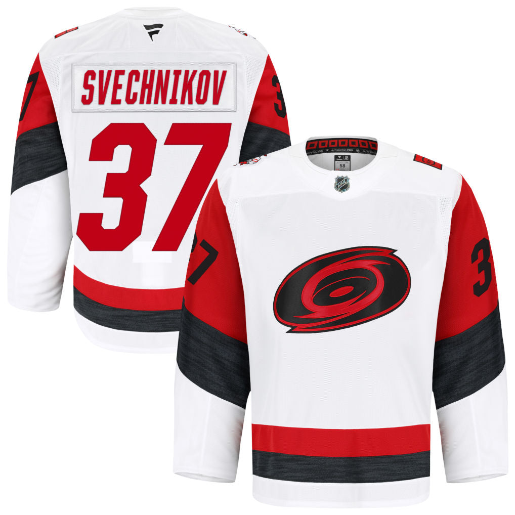 Men's #37 Andrei Svechnikov Carolina Hurricanes NHL Jersey