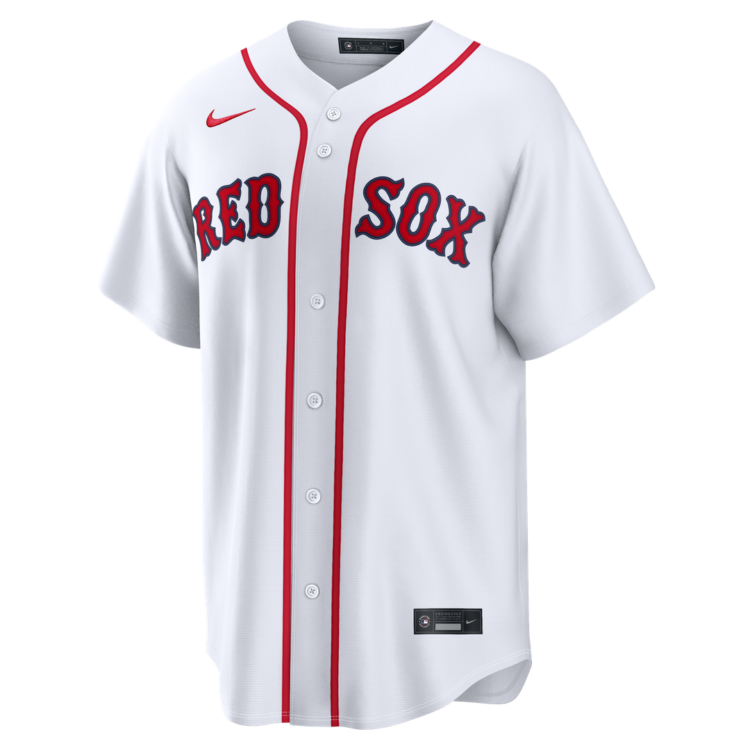 Boston Red Sox Nike Home Replica Custom Jersey - White