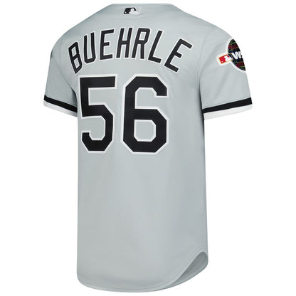 Mark Buehrle Chicago White Sox Mitchell & Ness 2005 Throwback Authentic Jersey - Gray