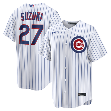 Seiya Suzuki Chicago Cubs Nike Home Replica Jersey - White