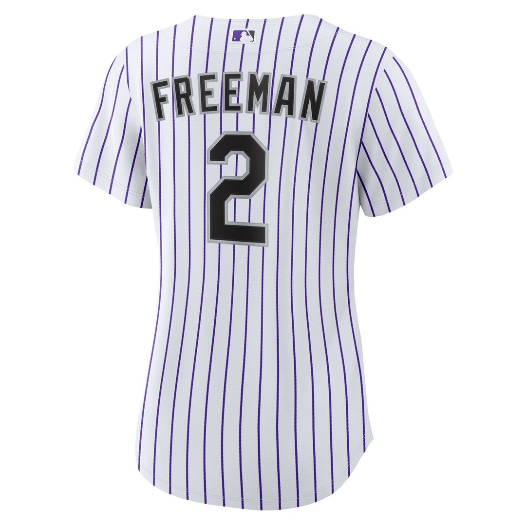 Tyler Freeman Colorado Rockies Nike Women's Home Replica Jersey - White