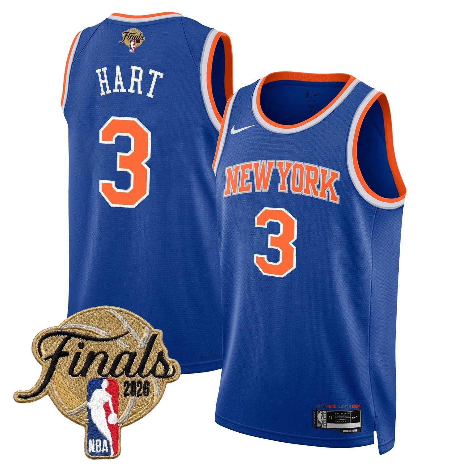 Men's New York Knicks 2026 Finals Swingman Jersey - All Stitched