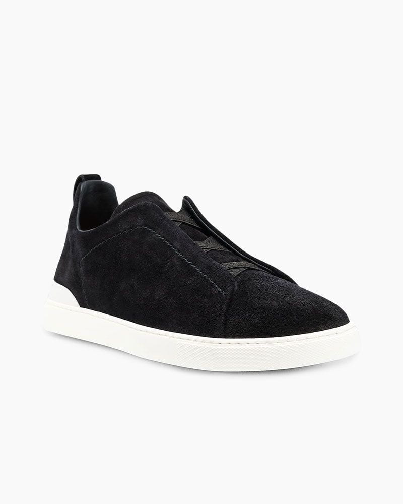 Men's Triple Stitch Suede Sneakers