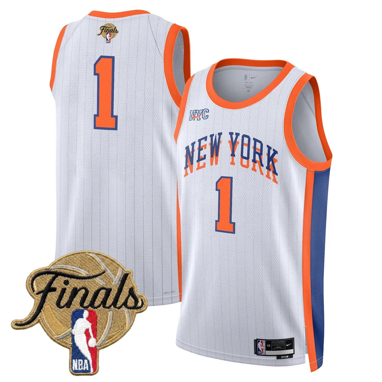 Men's New York Knicks 2026 Finals Swingman Jersey V2 - All Stitched