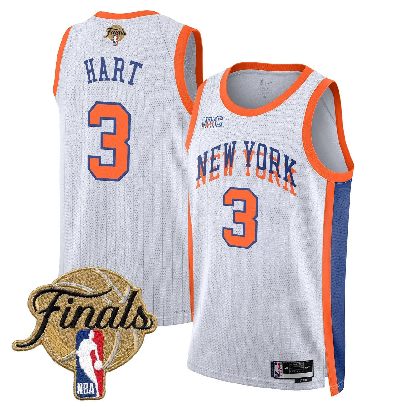 Men's New York Knicks 2026 Finals Swingman Jersey V2 - All Stitched