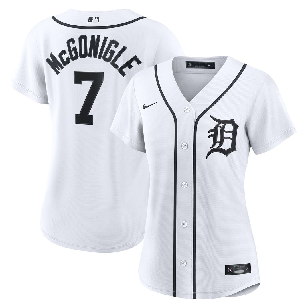 Kevin McGonigle Detroit Tigers Nike Women's Home Replica Jersey - White