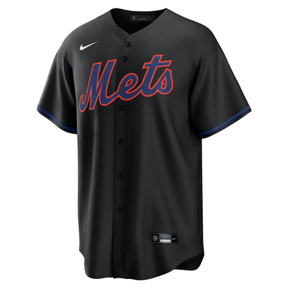 Francisco Lindor New York Mets Nike Alternate Replica Jersey - Black