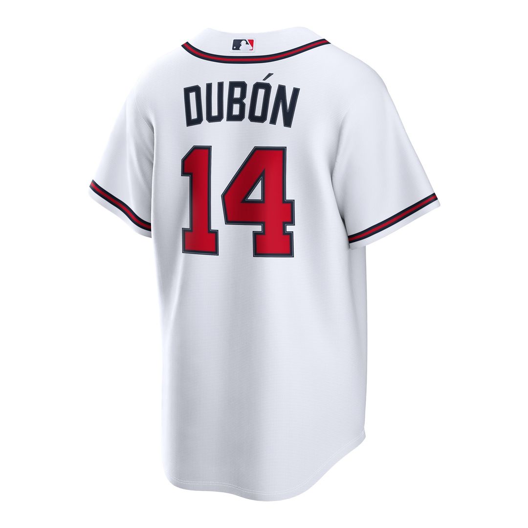 Mauricio Dubón Atlanta Braves Nike Home Replica Jersey - White