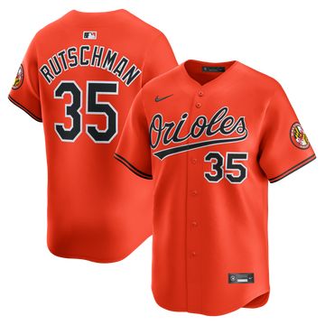Adley Rutschman Baltimore Orioles Nike 2nd Alternate Limited Player Jersey - Orange