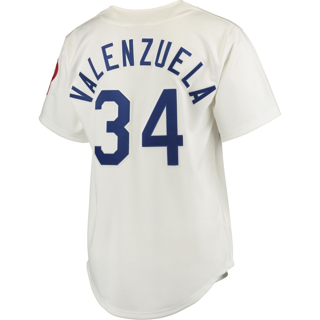 Fernando Valenzuela Los Angeles Dodgers Mitchell & Ness Authentic Jersey - White