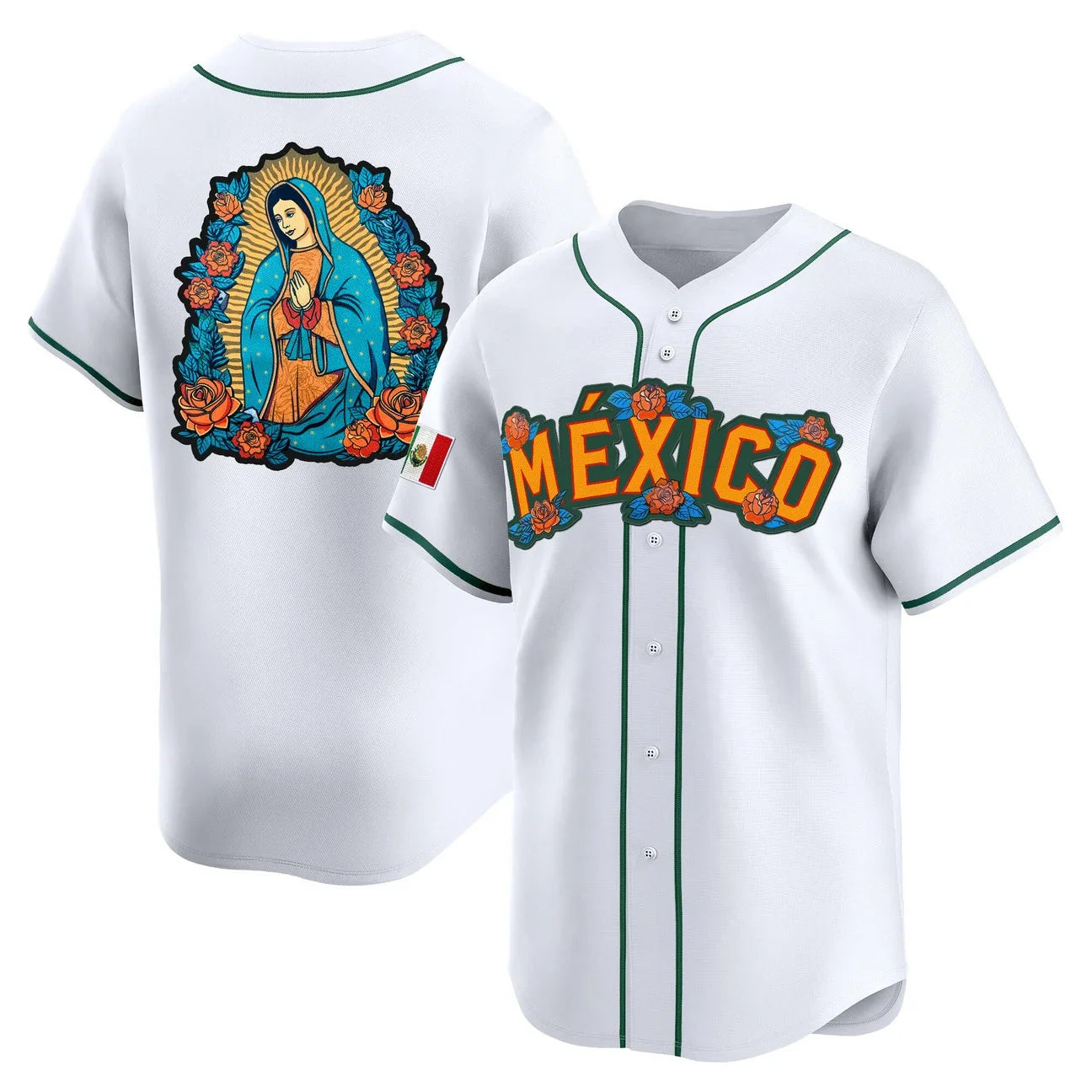 Mexico "Our Lady of Guadalupe" Vapor Premier Limited Jersey - Stitched