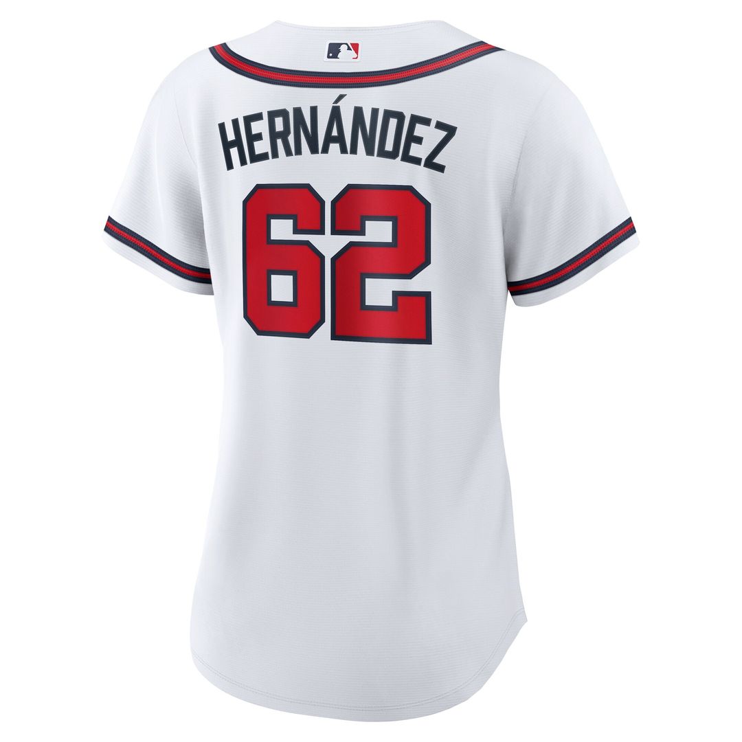 Daysbel Hernandez Atlanta Braves Nike Women's Home Replica Jersey - White