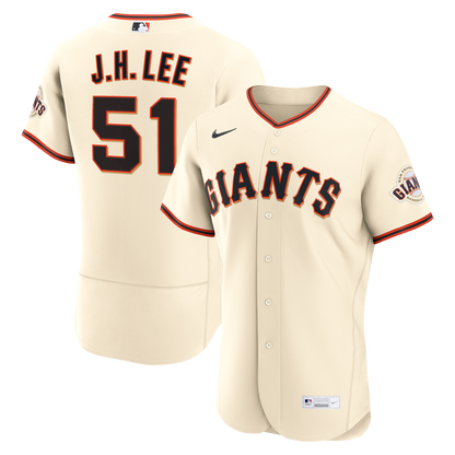 Jung Hoo Lee San Francisco Giants Nike Home Authentic Jersey - Cream