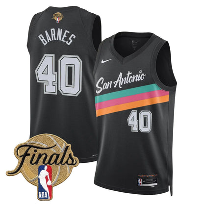 Men's San Antonio Spurs 2026 Finals Swingman Jersey - All Stitched