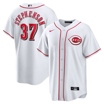 Tyler Stephenson Cincinnati Reds Nike Home Replica Jersey - White