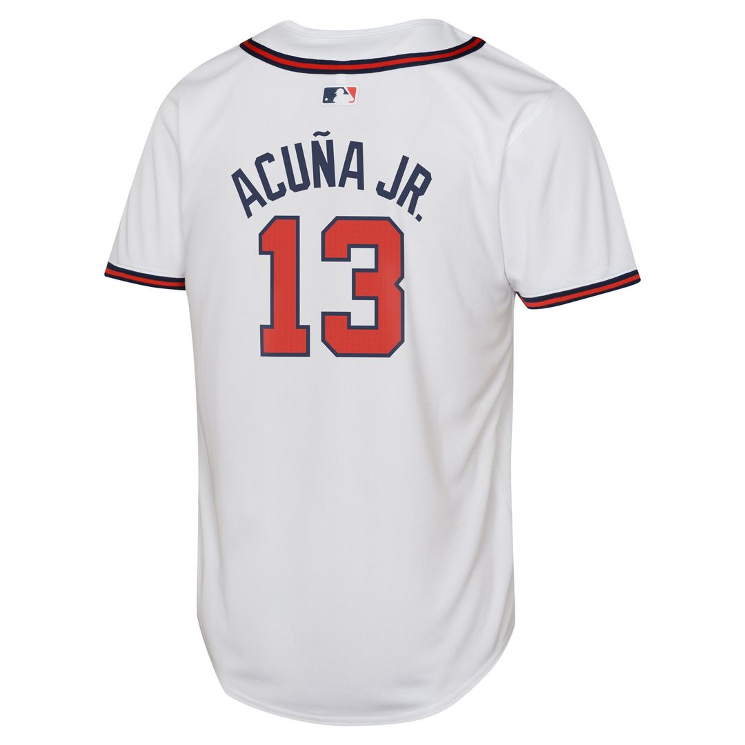 Ronald Acuña Jr. Atlanta Braves Nike Youth Home Limited Player Jersey - White